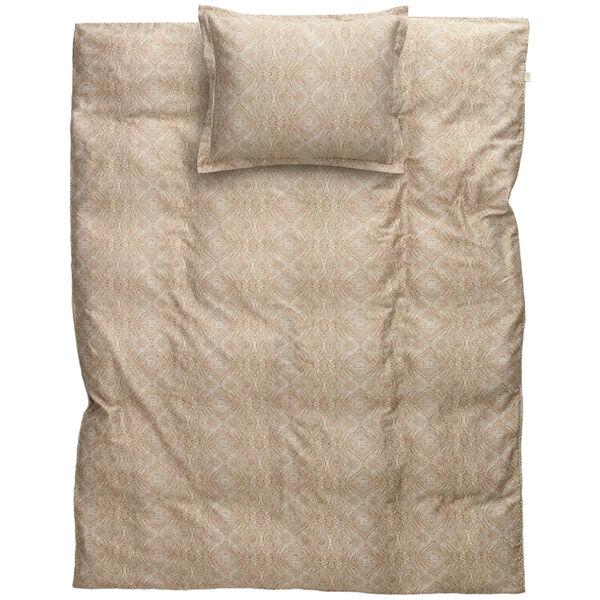 Classic Paisley Bäddset 150x210 + 50x60 cm Cumin Beige
