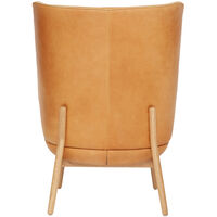 Enclose Lenestol Ben Mattlakkert Eik / Skinn Vintage Cognac