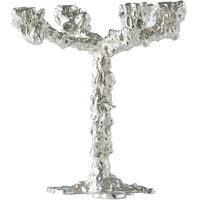 Drip Ljusstake 4 Armar Silver