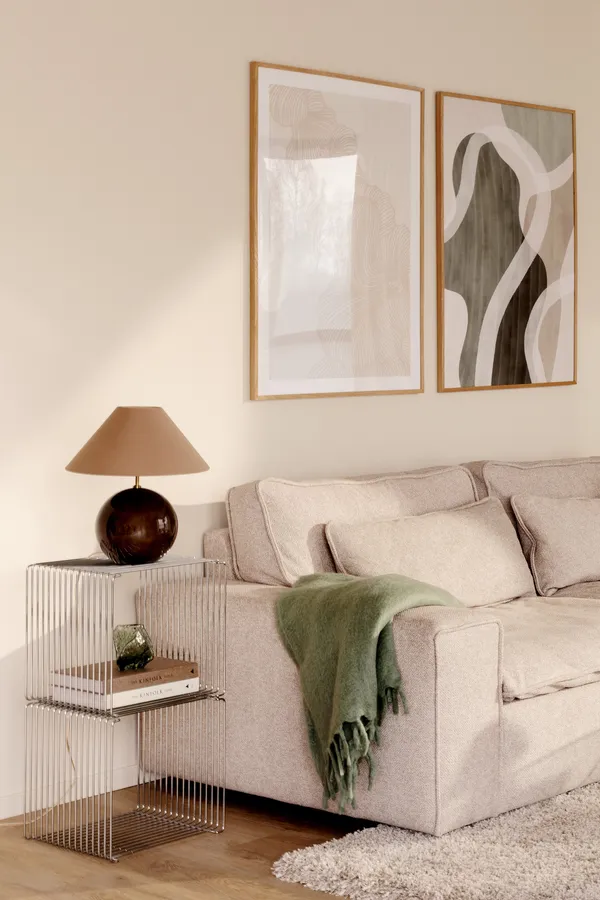 Iris 35 Bordlampe Mocha