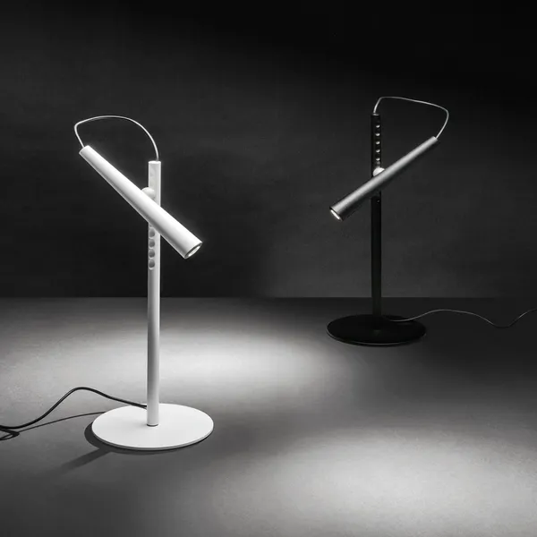Magneto Bordlampe Hvid