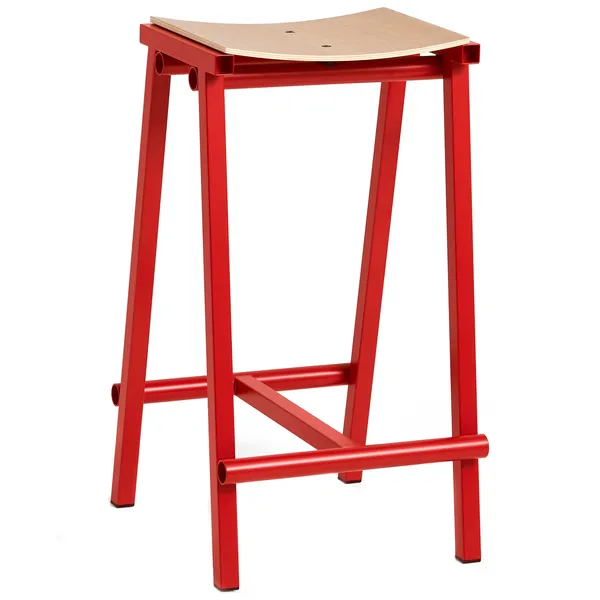 Taburete 8 Barstol 65 cm Signal Red