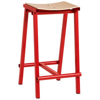 Taburete 8 Barstol 65 cm Signal Red