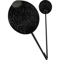 Satellite Vegg-/Taklampe Soft Black