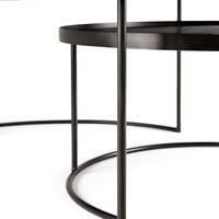 Round Tray Sofabord Sæt L/XL