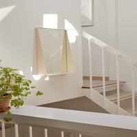 Beak Spejl 29x42 cm Creme