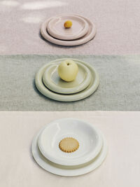 Terrazza Tablecloth L230 Cream