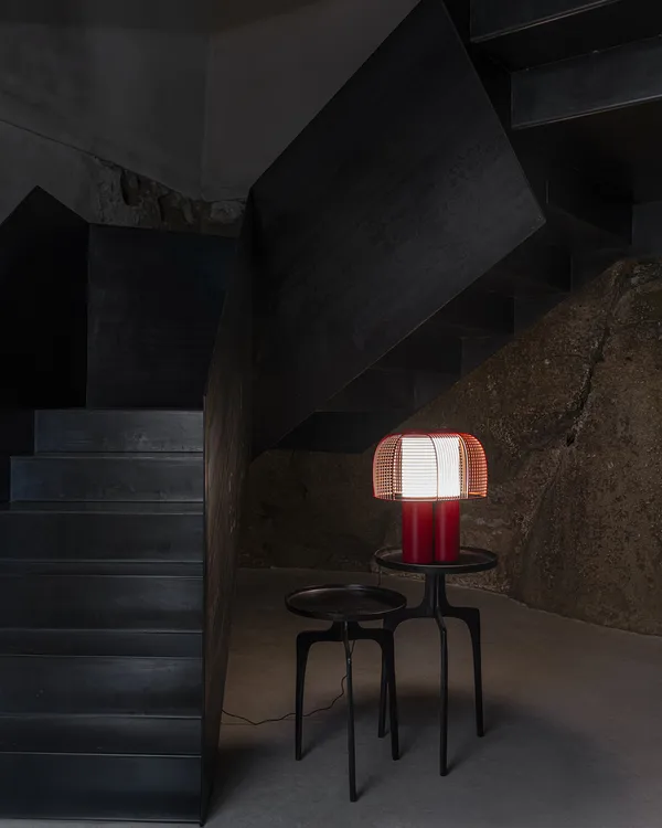 Yasuke Bordlampe Rød