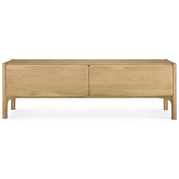 PI Mediabänk Ek 164 cm