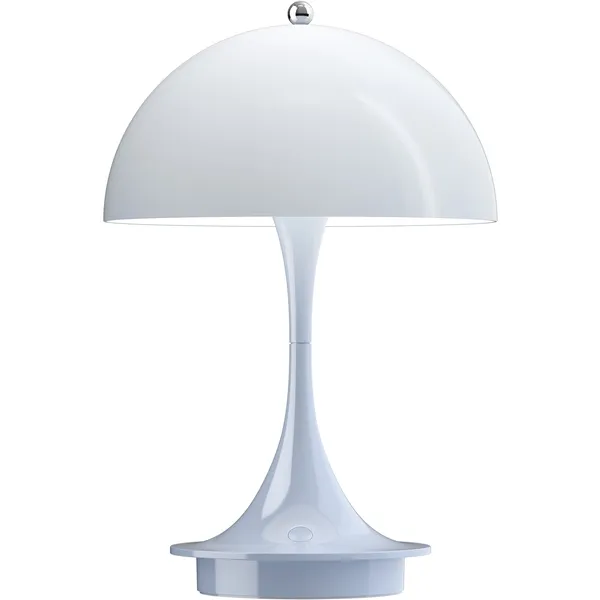 Panthella 160 Bordlampe Bærbar Pale Blue Opal Acryl
