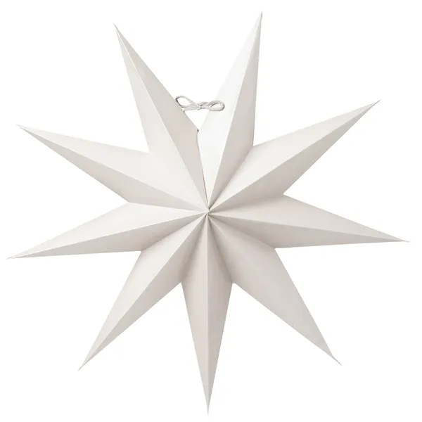 Boris Christmas Star 50 cm Light Gray
