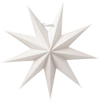 Boris Christmas Star 50 cm Light Gray