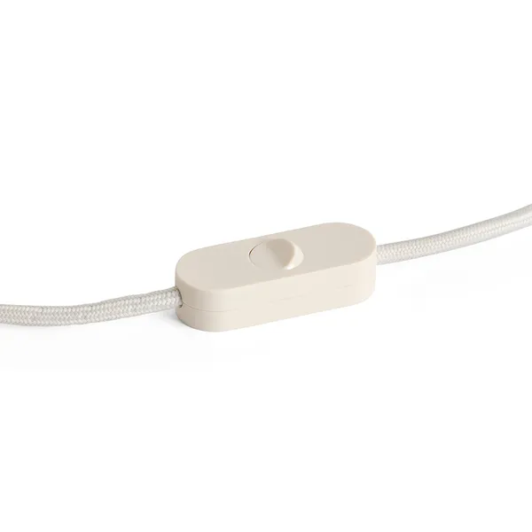 Common Sladduppsättning Till Bordslampa Clay White