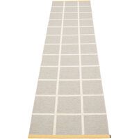 Criss Plastmatta Linen / Vanilla / Pale Yellow 70x300 cm