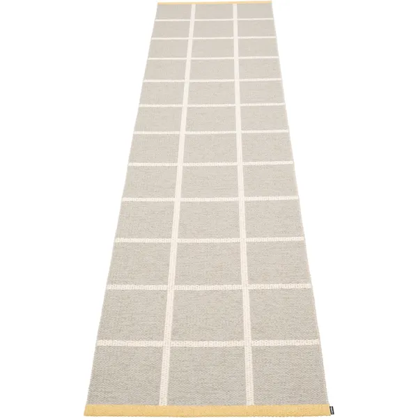 Criss Plastmatta Linen / Vanilla / Pale Yellow 70x300 cm