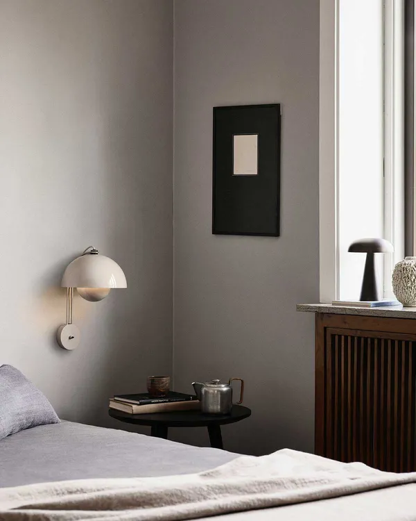 Flowerpot VP8 Væglampe Grey Beige