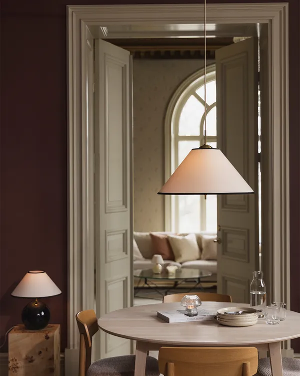 Iris 50 Pendel Creme / Svart