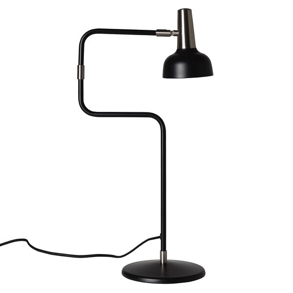 Ray Bordlampe LED Sort/ Nikkel