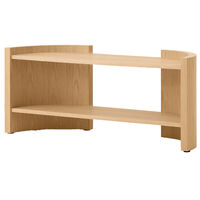 Crescent Bokhylle Lakkert Eik 60 cm