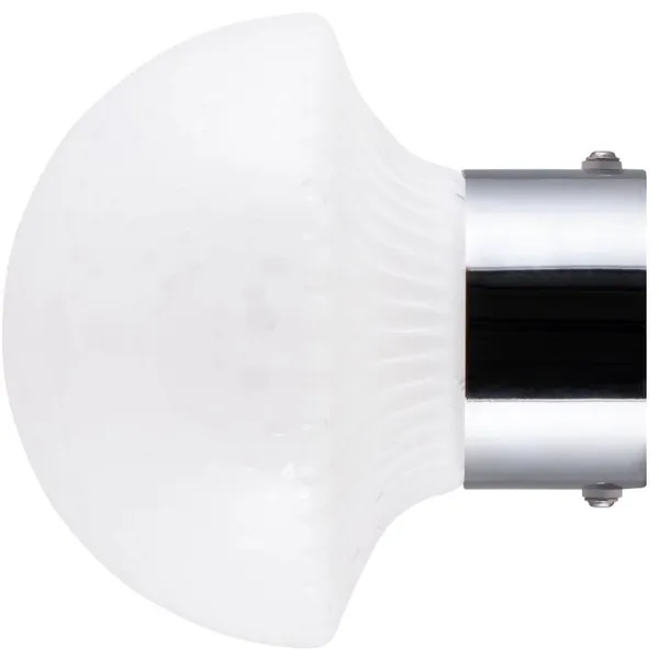 Fungo 16 Vägglampa Krom / Vit