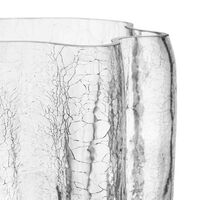 Crackle Vas 37 cm Klar