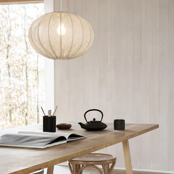 Boll Lampeskærm Naturlig 40 cm