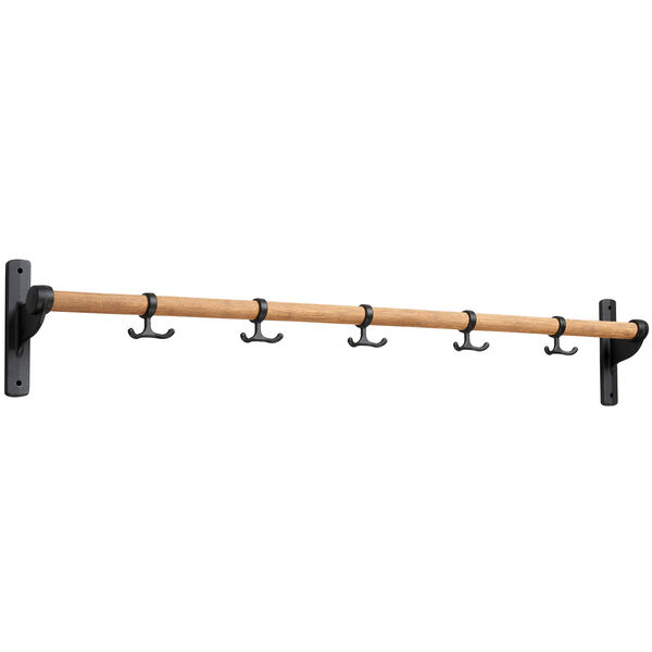 Nostalgi Knageliste 100 cm Sort / Bambus