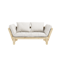 Beat Soffa Med Madrass Lackerad / Natur