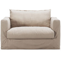 Le Grand Air Nou Love Seat Bomull Beige