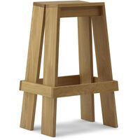 Let Barstol 75 cm Eik