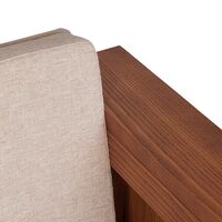 Symmetry 2-Seter Sofa Oat / Oljet Ask