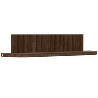Pillar Vägghylla 60 cm Rökt Ek