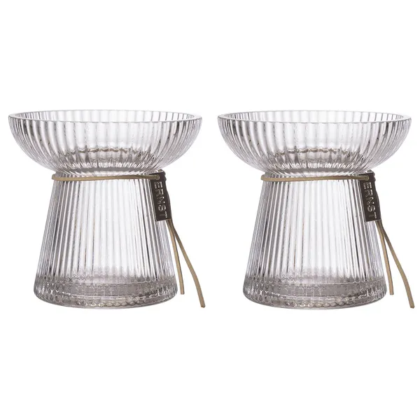 Lökvas Med Räfflad Struktur 11 cm 2-pack