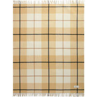 Extra fine Plaid 130x180 cm Burnt Wheat