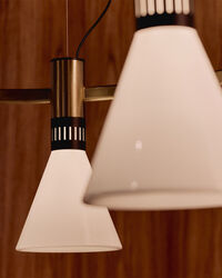 Cono Pendel Ø78 Satin Gold