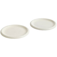 Barro Plate Set of 2 Ø24 cm Offwhite