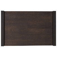 Kona Cabinet Insert For Bookcase 32x50 cm Dark stained Oak