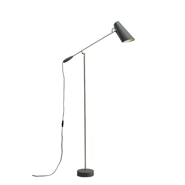 Birdy Standerlampe Grå/Stål