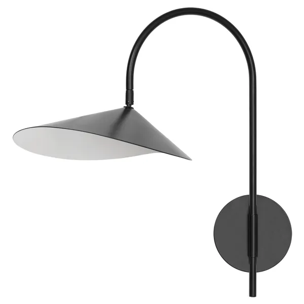 Arum Swivel Seinävalaisin Musta