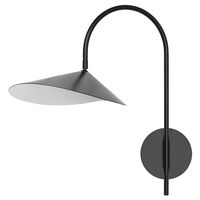 Arum Swivel Seinävalaisin Musta