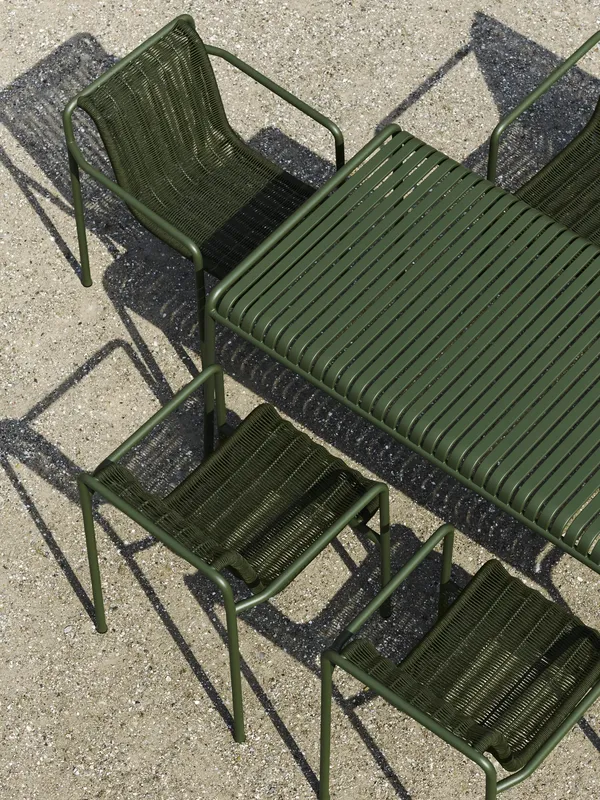 Palissade Cord Dining Armchair Olive