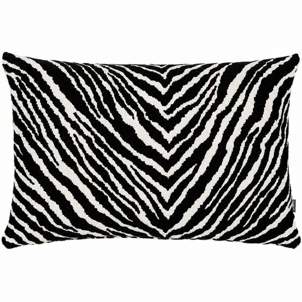 Zebra Kuddfodral 40x60 cm Svart / Vit