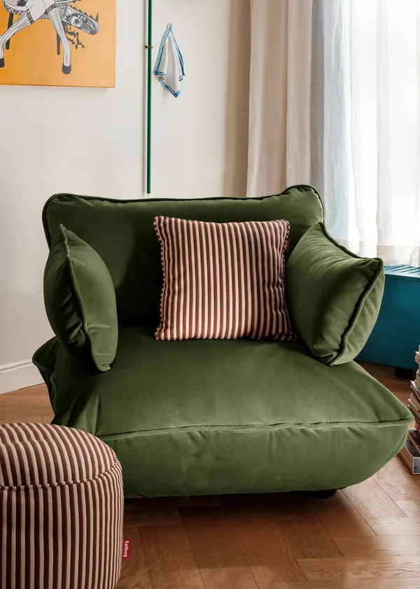 Sumo Käsinoja Sametti Deep Green