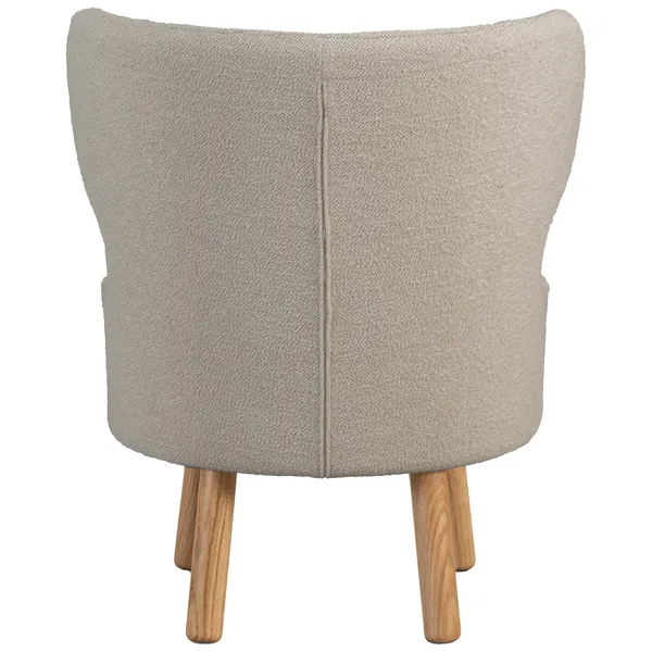 Cute Lænestol Bouclé Sand