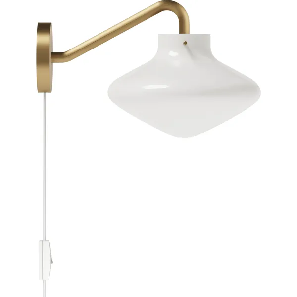 REPOSE 175 Vägglampa Mässing