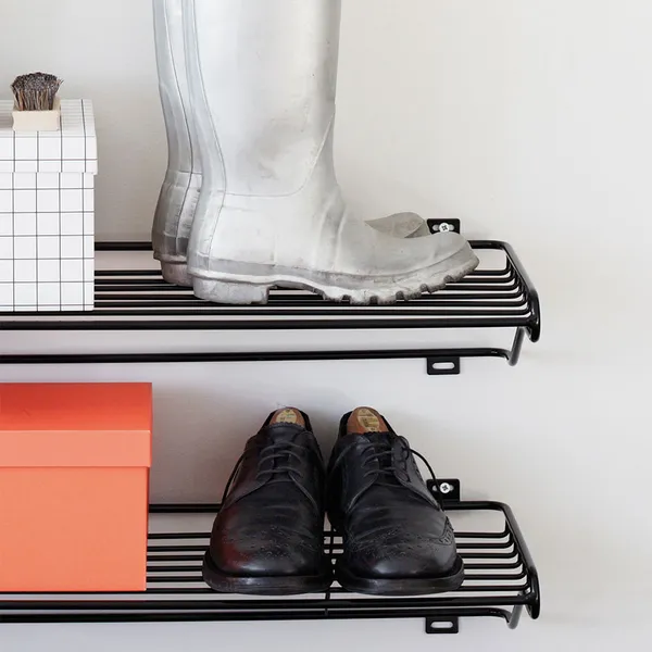 Shoe Shelf Skohylde L Hvid