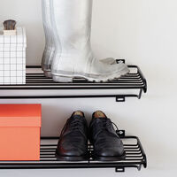 Shoe Shelf Skohylde L Hvid