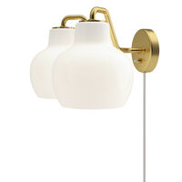 VL Ring Crown wall 2x40 W Brass