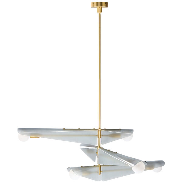 Sycamore 3 Ceiling Lamp Brass / Dawn Grey