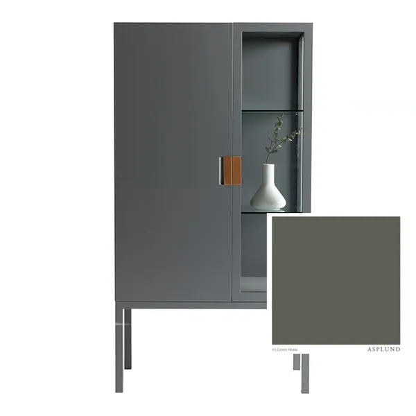 Frame Semi Cabinet Green Khaki